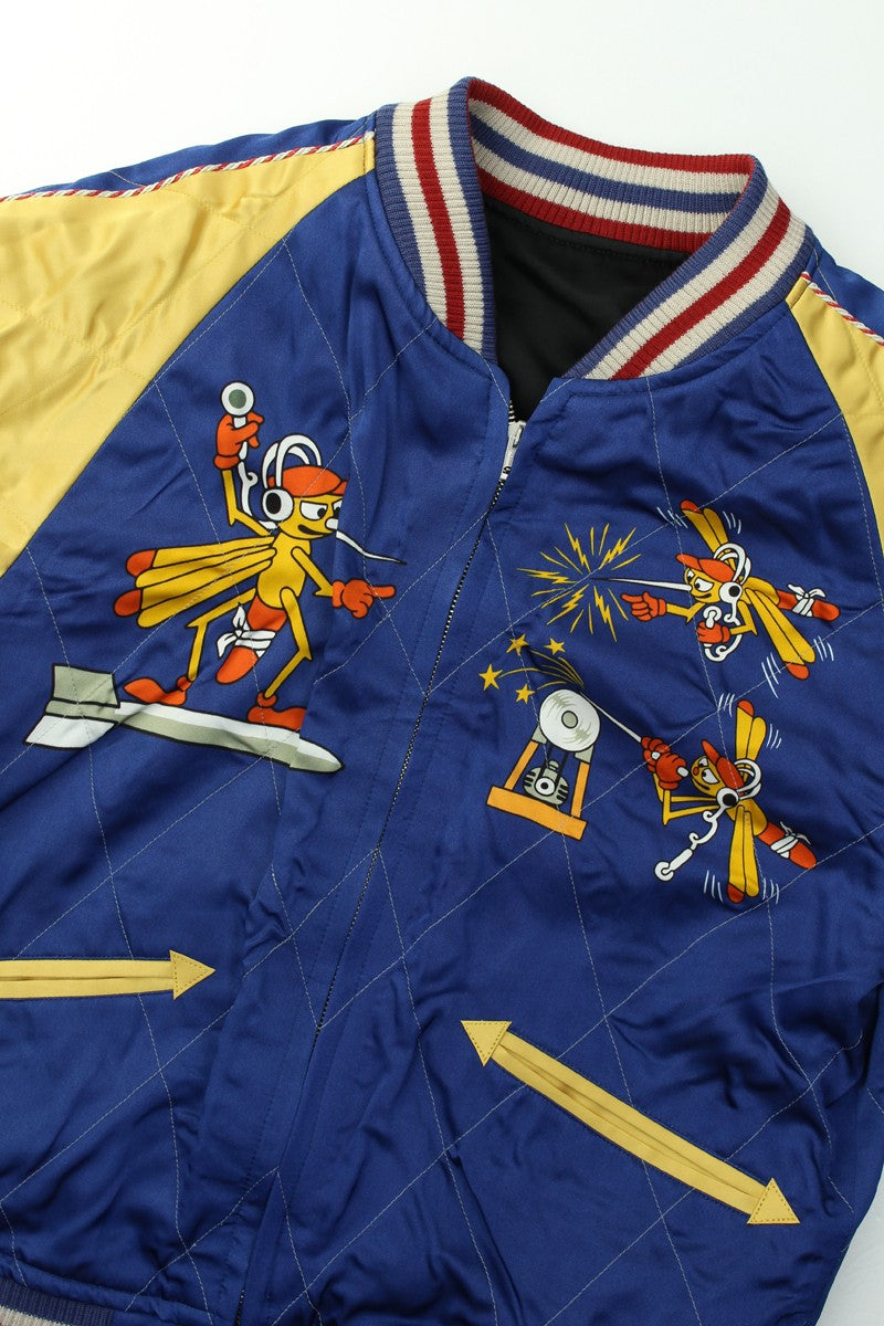 TMJ2501 / TOYS McCOY MARILYN MONROE SOUVENIR "SUKA"JACKET " ON THE WAY UP "