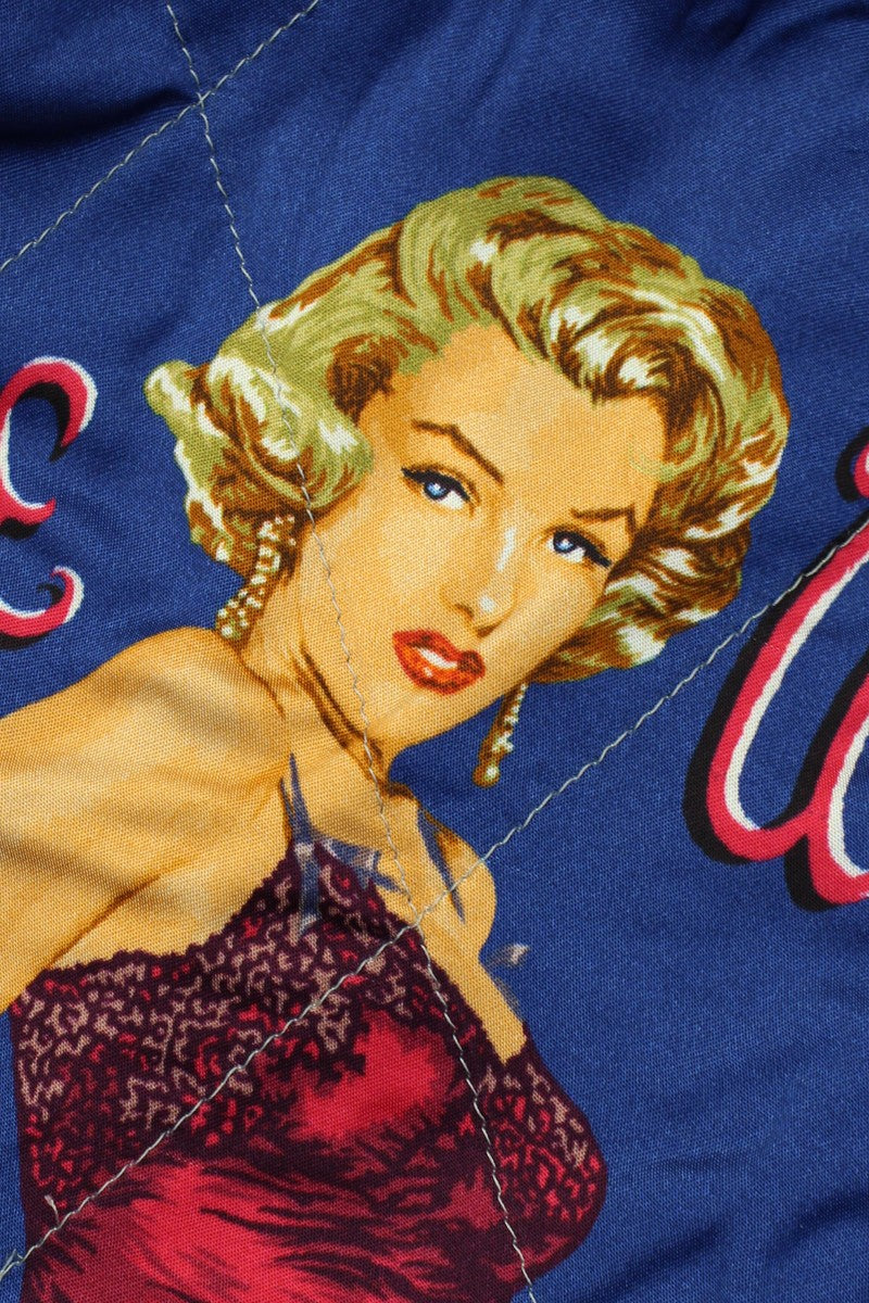 TMJ2501 / TOYS McCOY MARILYN MONROE SOUVENIR "SUKA"JACKET " ON THE WAY UP "