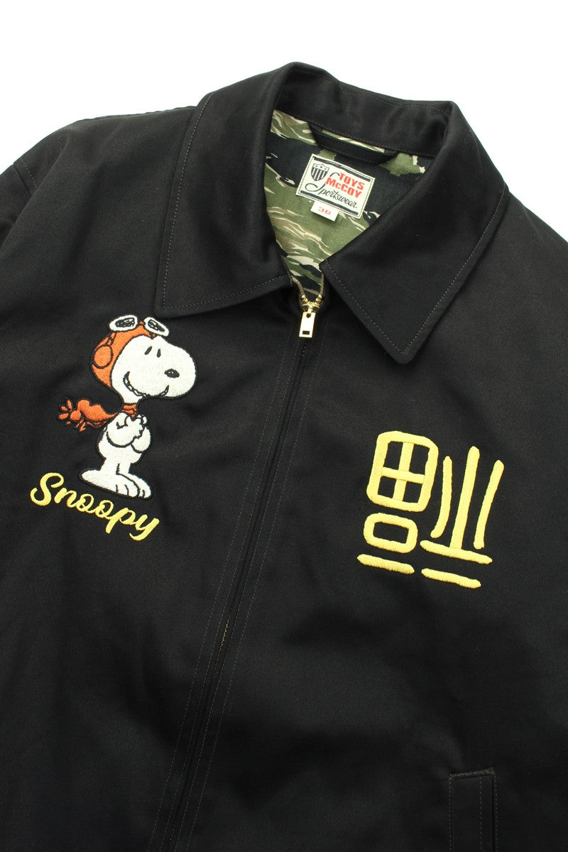 TMJ2504 / TOYS McCOY SOUVENIR JACKET SNOOPY " U.S.ARMY FLYING ACE "