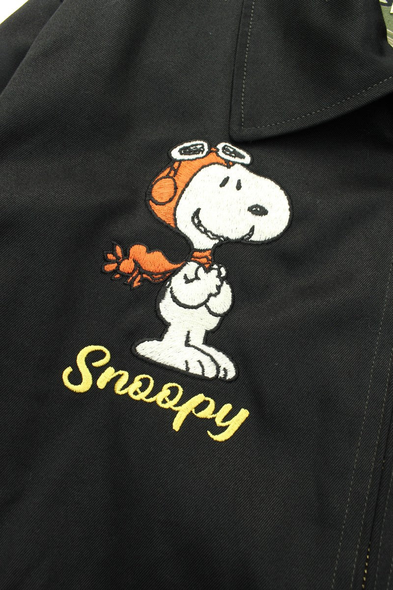 TMJ2504 / TOYS McCOY SOUVENIR JACKET SNOOPY " U.S.ARMY FLYING ACE "
