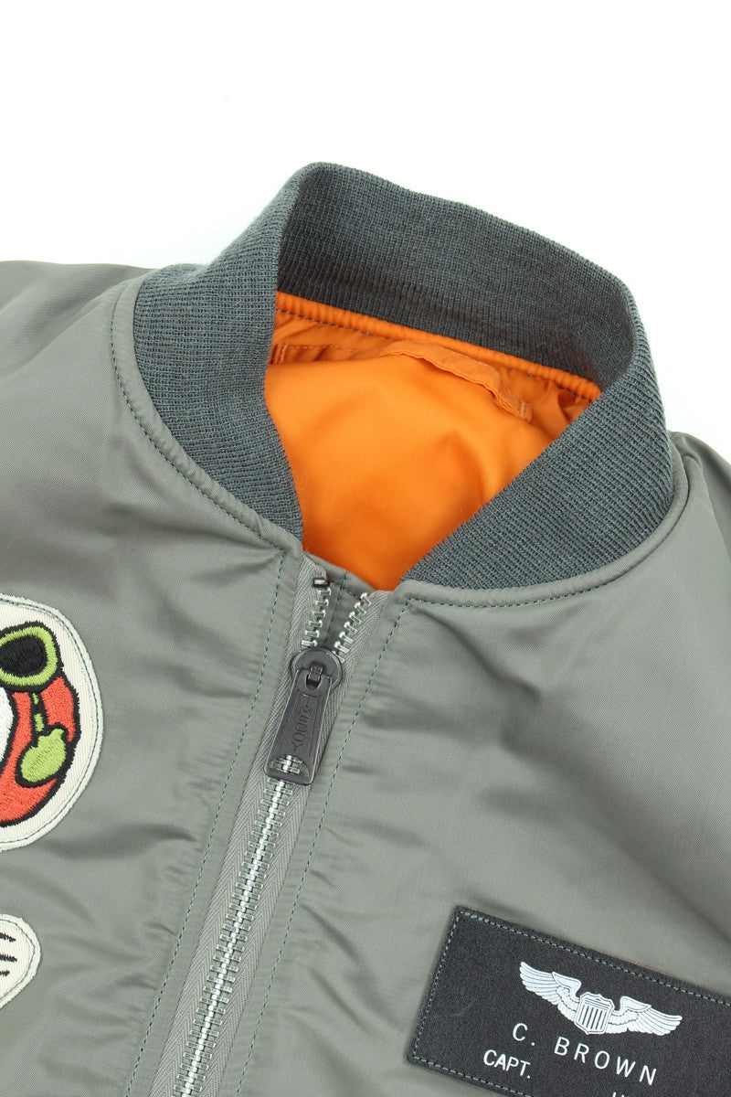 TMJ2523 / TOYS McCOY TYPE MA-1 MIL-J-8279E SNOOPY "U.S.A.F. TACTICAL AIR COMMAND"