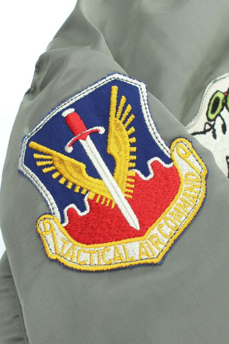 TMJ2523 / TOYS McCOY TYPE MA-1 MIL-J-8279E SNOOPY "U.S.A.F. TACTICAL AIR COMMAND"