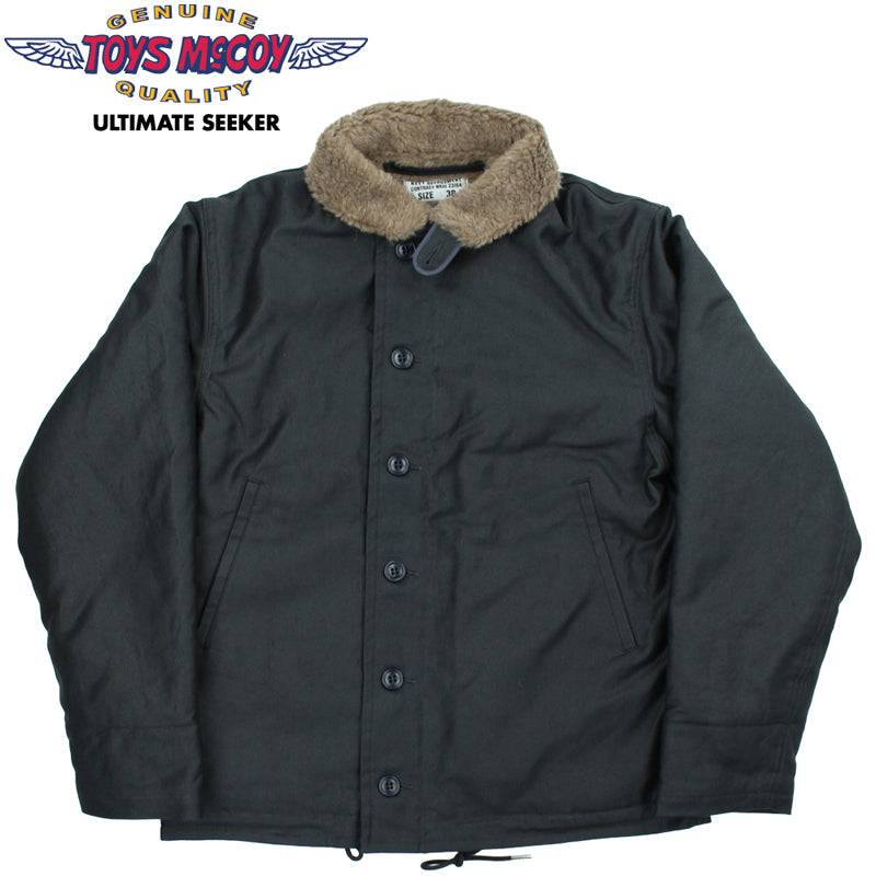 TMJ2536 / TOYS McCOY N-1 DECK JACKET NAVY VER. – Klaxon Japanese Denim
