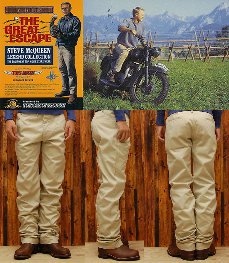 TMP2402 / TOYS McCOY V. HILTS TROUSERS STEVE McQUEEN
