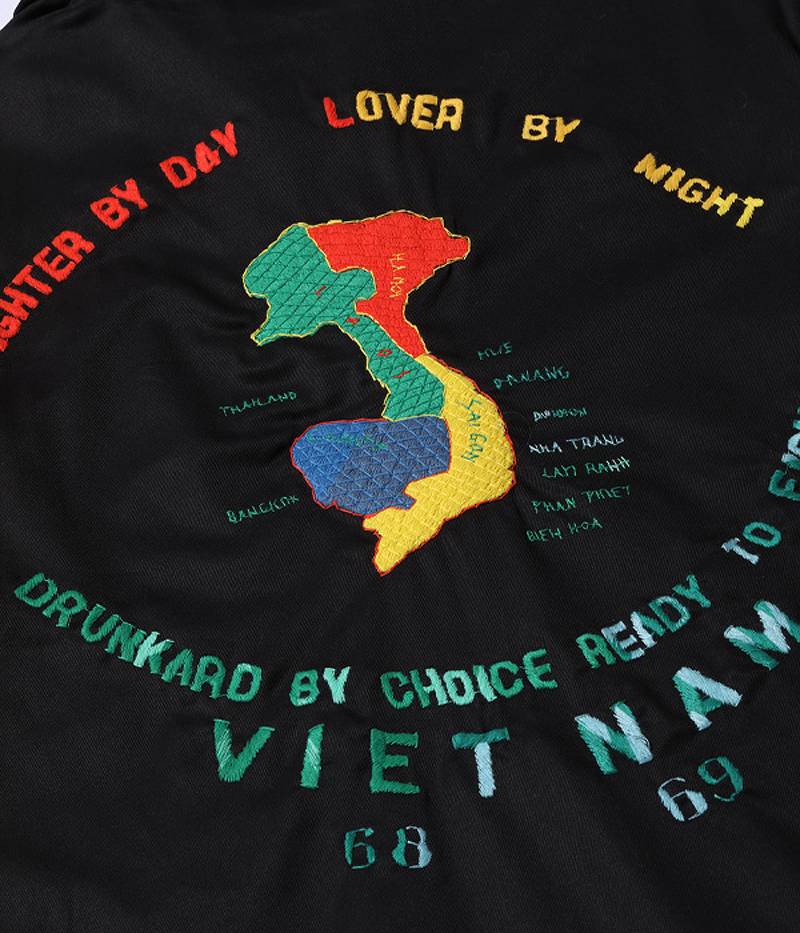 TT15394 / TAILOR TOYO Late 1960s Style Cotton Vietnam Jacket “VIETNAM MAP”