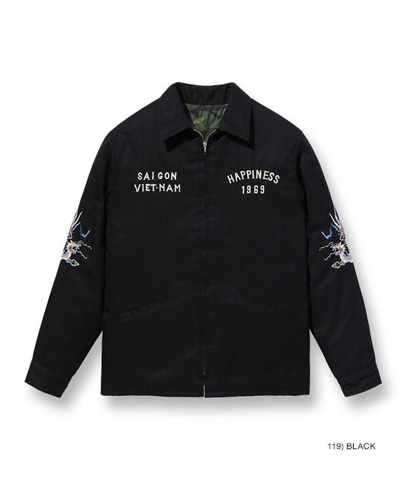 TT15397 / TAILOR TOYO Late 1960s Style Reversible Vietnam Jacket “PARACHUTE” × “LANDSCAPE”