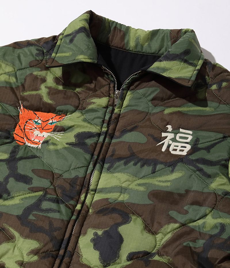 TT15397 / TAILOR TOYO Late 1960s Style Reversible Vietnam Jacket “PARACHUTE” × “LANDSCAPE”