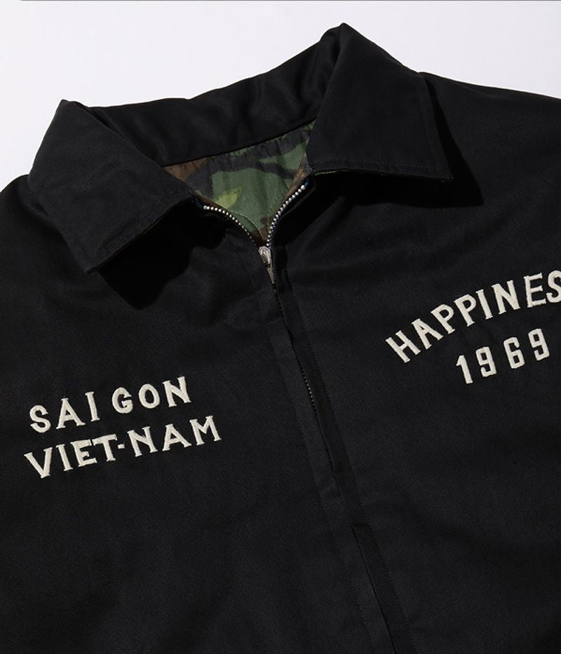 TT15397 / TAILOR TOYO Late 1960s Style Reversible Vietnam Jacket “PARACHUTE” × “LANDSCAPE”