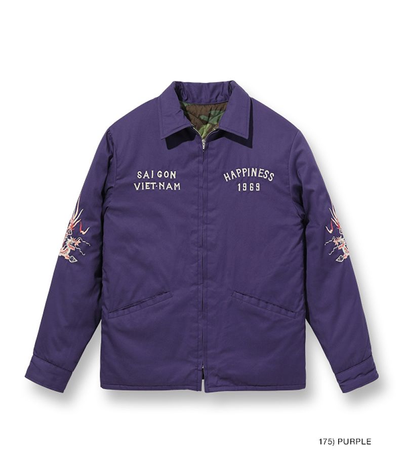 TT15397 / TAILOR TOYO Late 1960s Style Reversible Vietnam Jacket “PARACHUTE” × “LANDSCAPE”