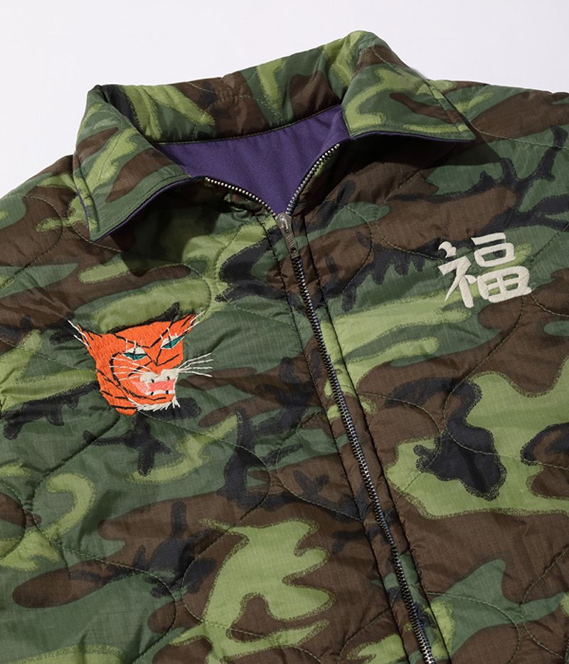 TT15397 / TAILOR TOYO Late 1960s Style Reversible Vietnam Jacket “PARACHUTE” × “LANDSCAPE”