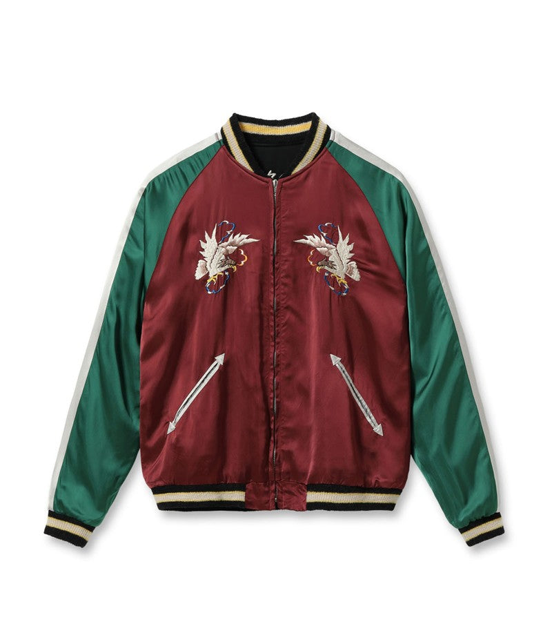 TT15713-119 / TAILOR TOYO Early 1950s Style Acetate Souvenir Jacket “KOSHO & CO.” Special Edition “PIT VIPER” × “EAGLE & SNAKE”