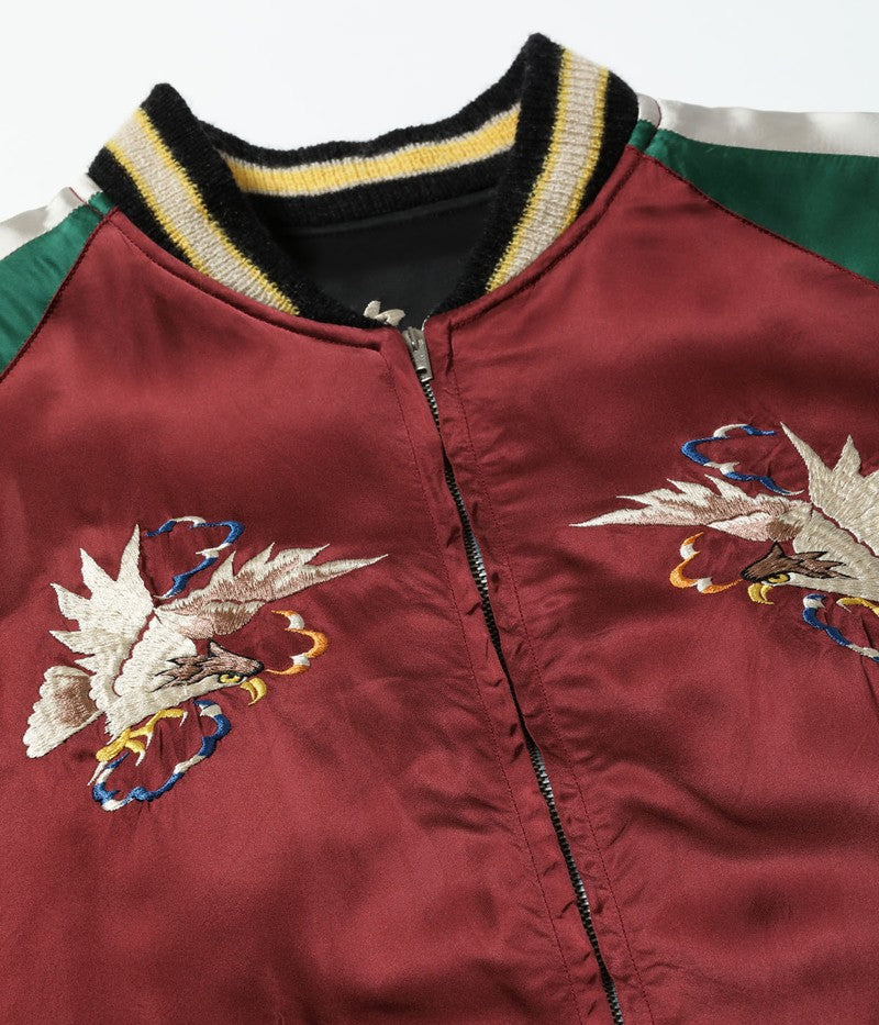 TT15713-119 / TAILOR TOYO Early 1950s Style Acetate Souvenir Jacket “KOSHO & CO.” Special Edition “PIT VIPER” × “EAGLE & SNAKE”