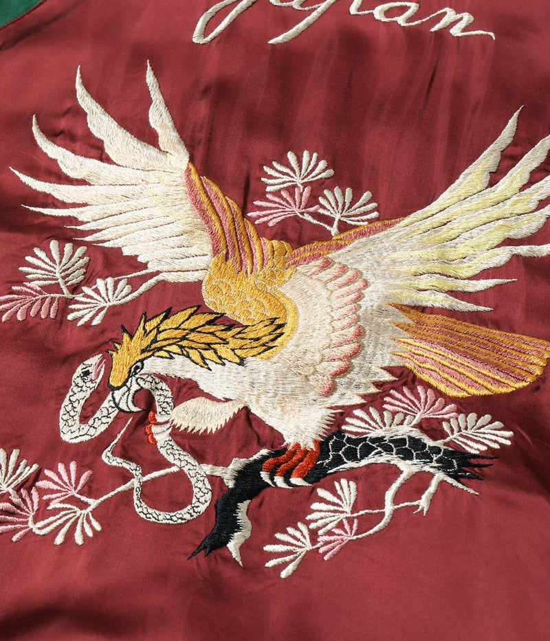 TT15713-119 / TAILOR TOYO Early 1950s Style Acetate Souvenir Jacket “KOSHO & CO.” Special Edition “PIT VIPER” × “EAGLE & SNAKE”