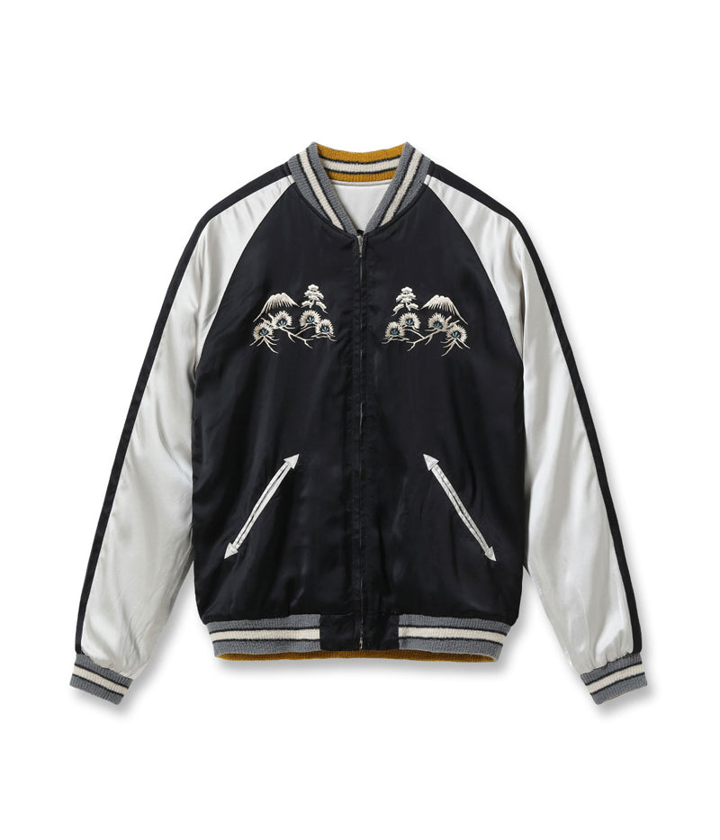 TT15808-190 / KOSHO & CO. TAILOR TOYO Acetate Souvenir Jacket TOYO ENTERPRISE 60th Anniversary Special Edition “BLACK SNAKE” × “RED SNAKE”