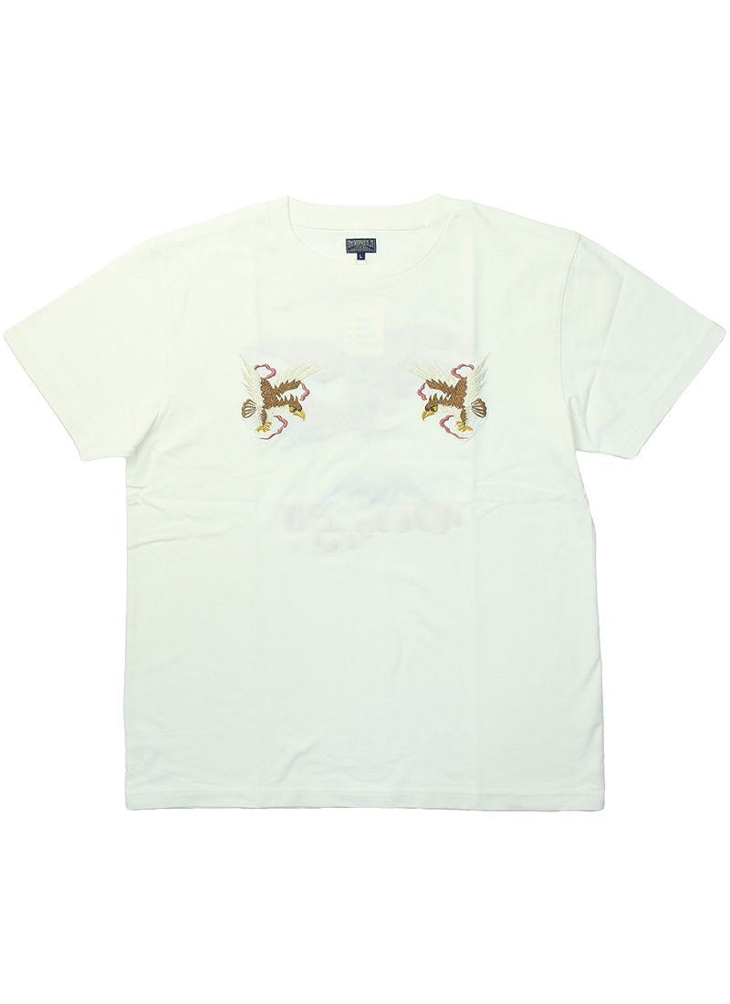 TT79392 TAILOR TOYO Embroidery of SUKA-JAN pattern - EAGLE & MT.FUJI -