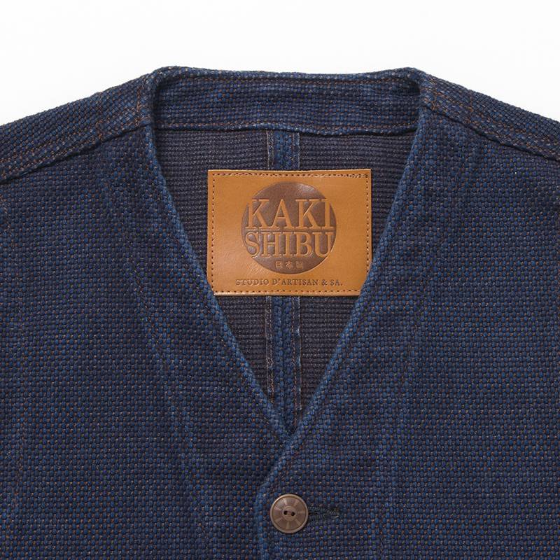 【4525】 STUDIO D'ARTISAN KAKISHIBU SASHIKO VEST