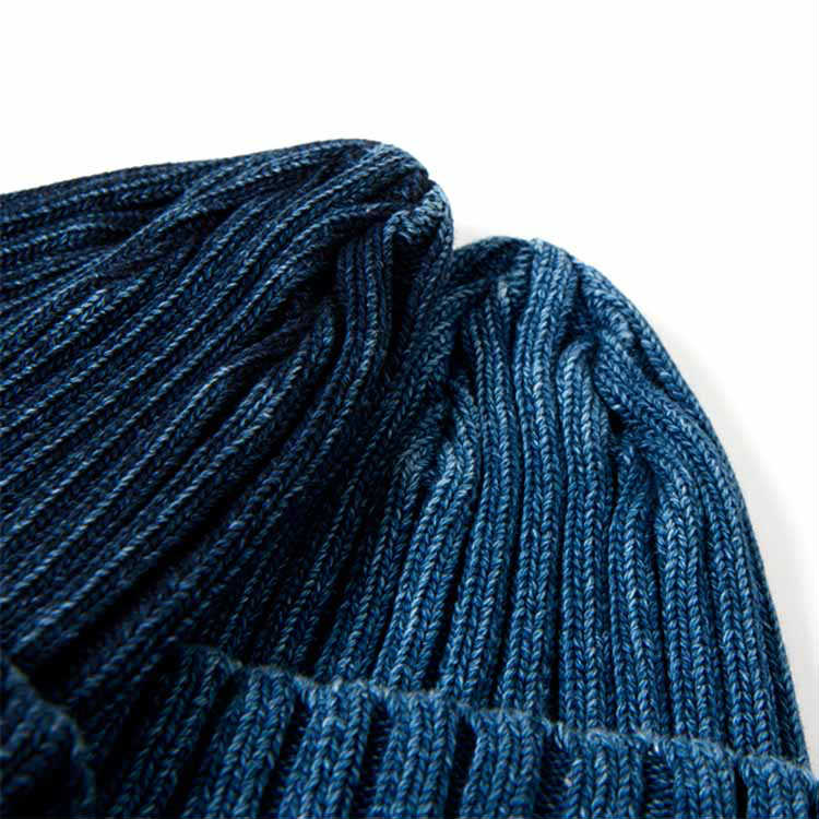 【7481】 STUDIO D'ARTISAN Indigo Knit CAP