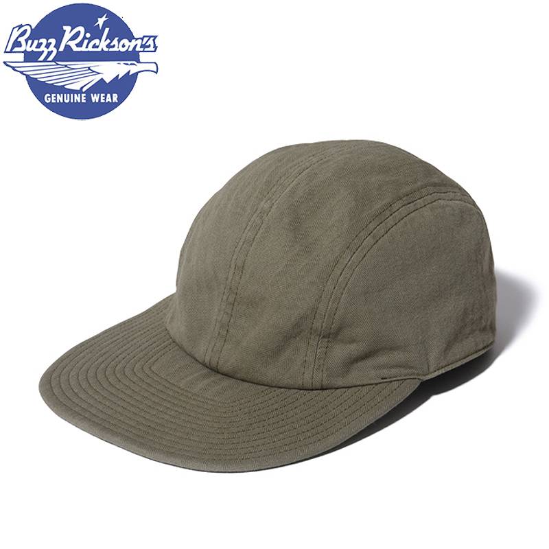 BR02714 BUZZ RICKSON'S U.S.NAVY HERRINGBONE CAP CIVILIAN MODEL