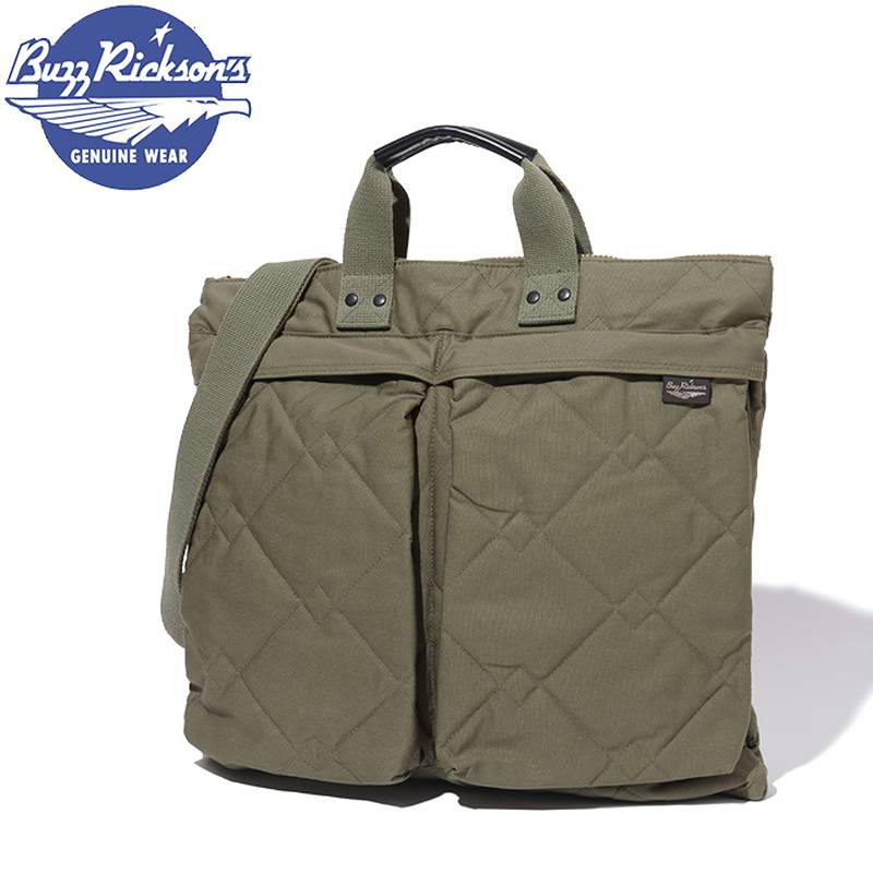 BR02716 / BUZZ RICKSON'S QUILTED HELMET BAG