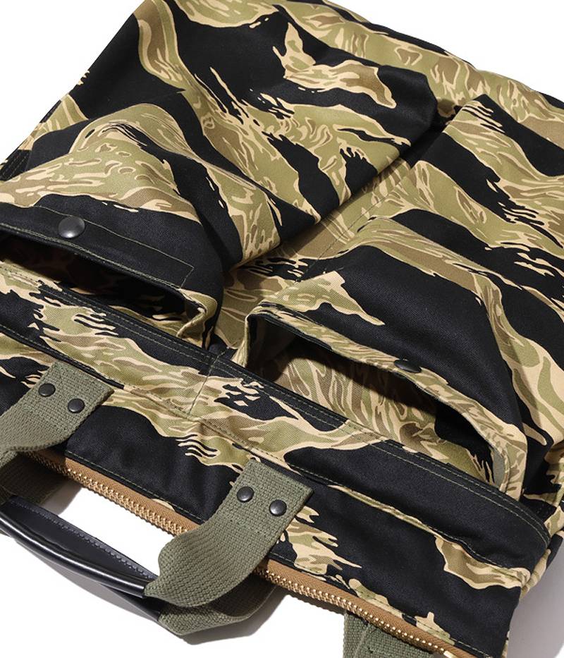 BR02717 / BUZZ RICKSON'S GOLD TIGER HELMET BAG
