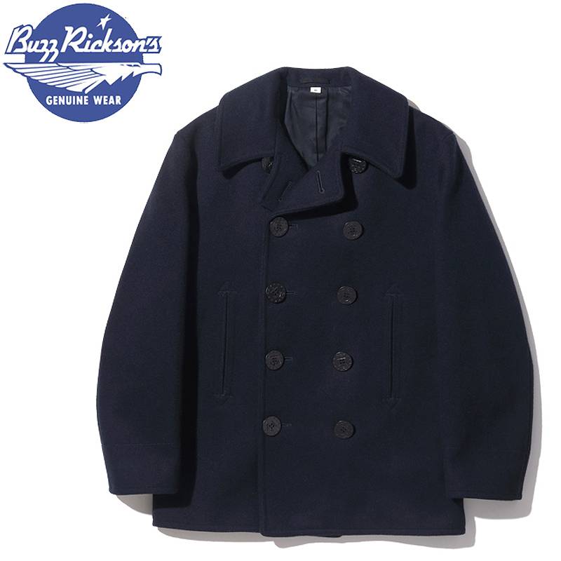 BR11554 / BUZZ RICKSON'S PEA-COAT "NAVAL CLOTHING FACTORY".
