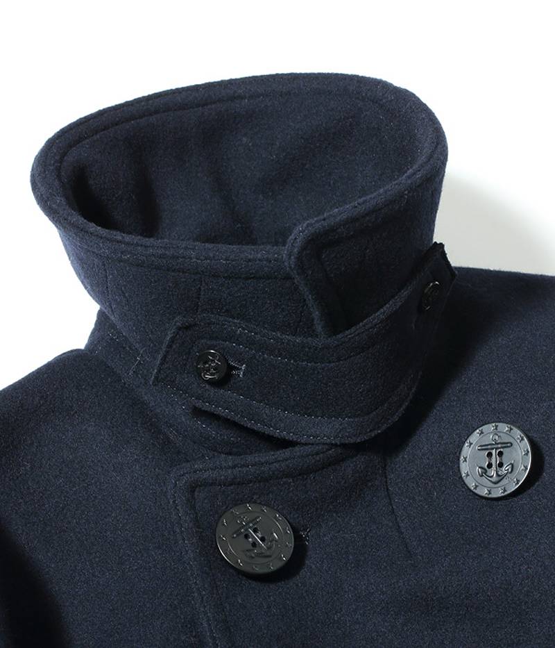 BR11554 / BUZZ RICKSON'S PEA-COAT "NAVAL CLOTHING FACTORY".