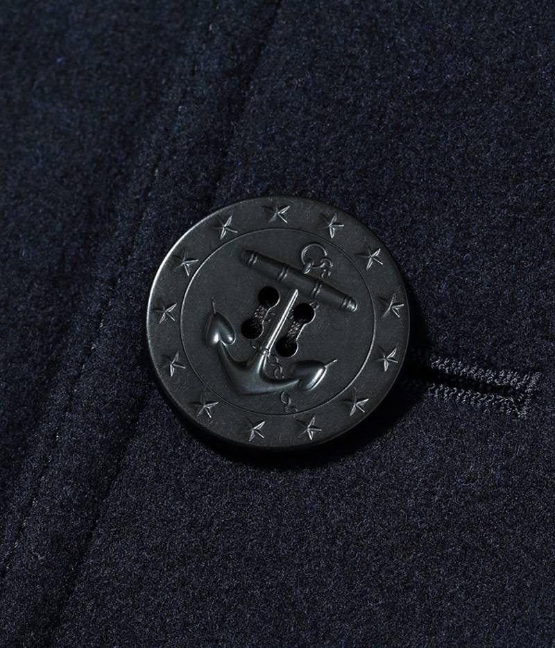 BR11554 / BUZZ RICKSON'S PEA-COAT "NAVAL CLOTHING FACTORY".