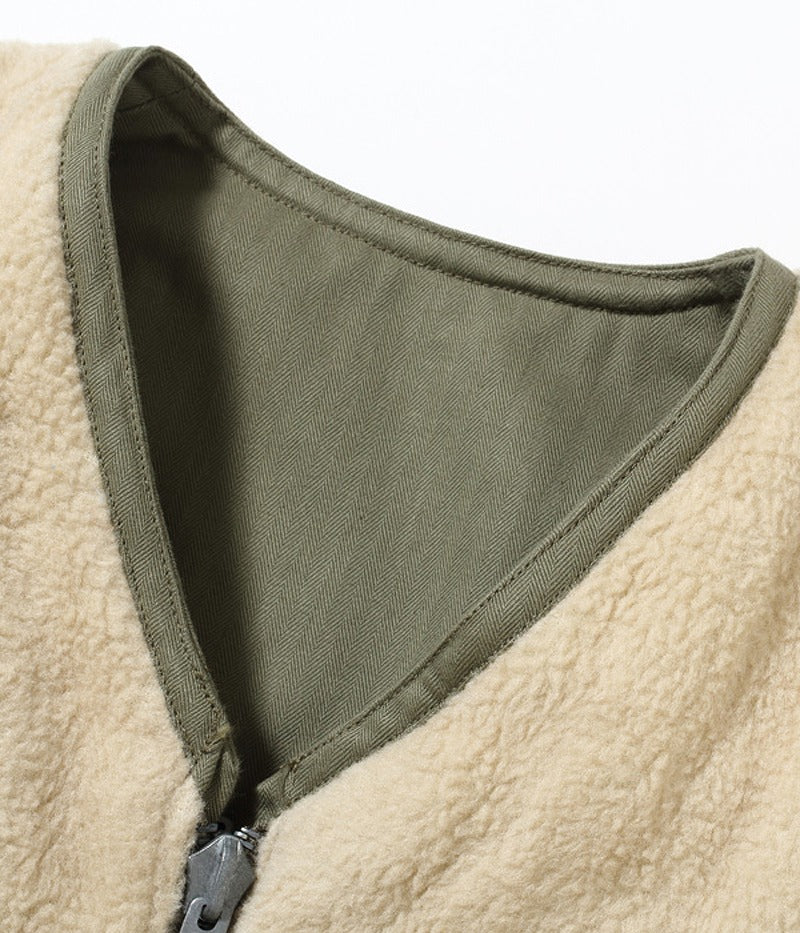 BR14886 / BUZZ RICKSON'S WOOL PILE VEST “BUZZ RICKSON MFG. CO.”