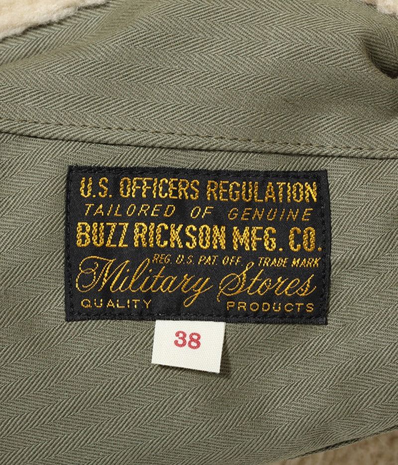 BR14886 / BUZZ RICKSON'S WOOL PILE VEST “BUZZ RICKSON MFG. CO.”