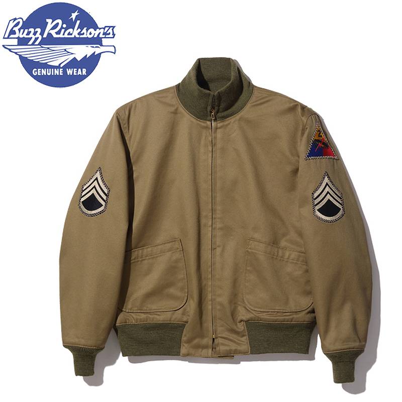 BR14944 / BUZZ RICKSON'S Type TANK PATCH POCKET "BUZZ RICKSON CO. 2nd ARMOR DIVISION".