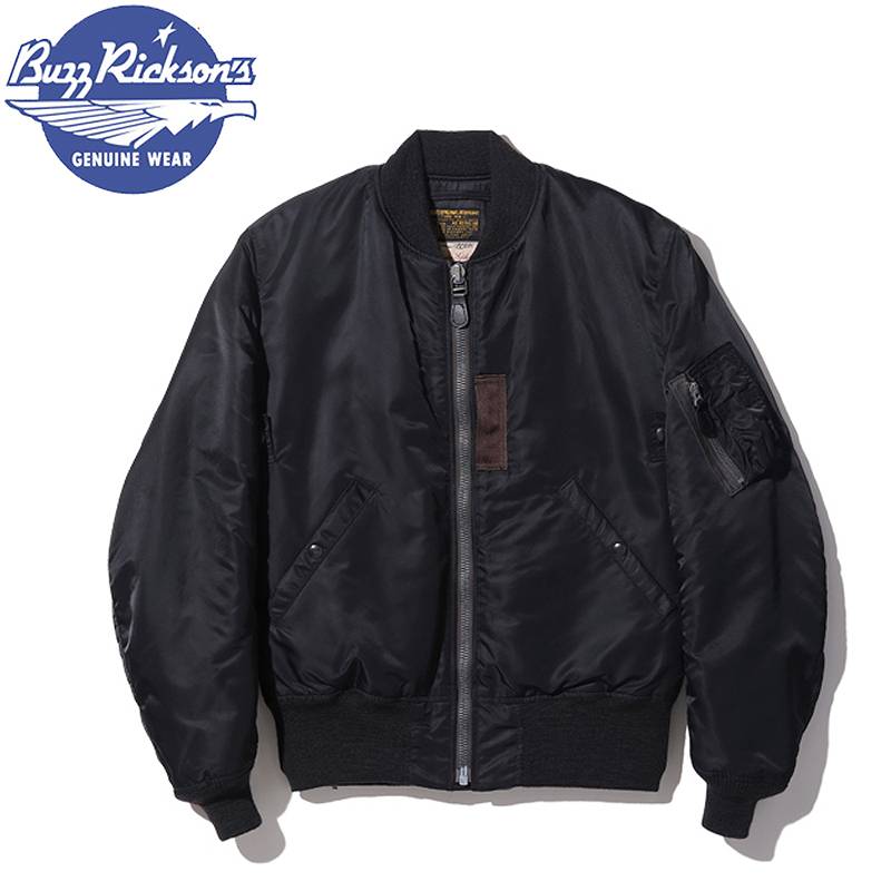 BR14964 / BUZZ RICKSON'S WILLIAM GIBSON COLLECTION Type BLACK MA-1 SLENDER (REGLAR)