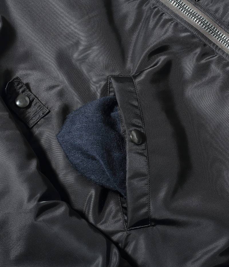 BR14964 / BUZZ RICKSON'S WILLIAM GIBSON COLLECTION Type BLACK MA-1 SLENDER (REGLAR)