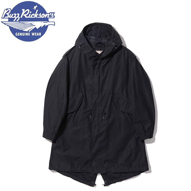 BR14969 BUZZ RICKSON'S WILLIAM GIBSON COLLECTION Type BLACK M-51 PARKA