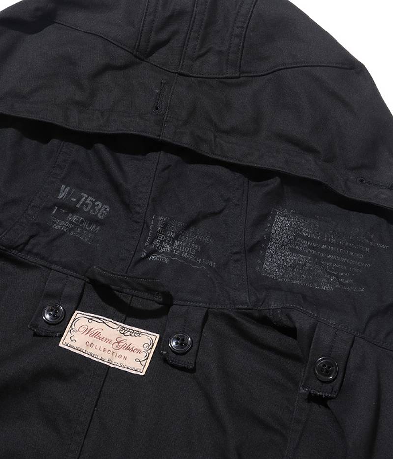 BR14969 BUZZ RICKSON'S WILLIAM GIBSON COLLECTION Type BLACK M-51 PARKA