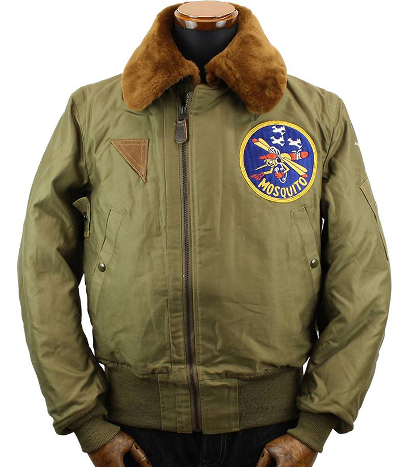 BR15129 / BUZZ RICKSON'S Type B-15A REED PRODUCTS.INC. “6147th TAC. CTRL. GP. MOSQUITOES”
