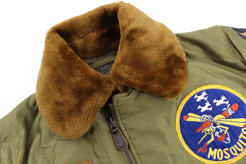 BR15129 / BUZZ RICKSON'S Type B-15A REED PRODUCTS.INC. “6147th TAC. CTRL. GP. MOSQUITOES”