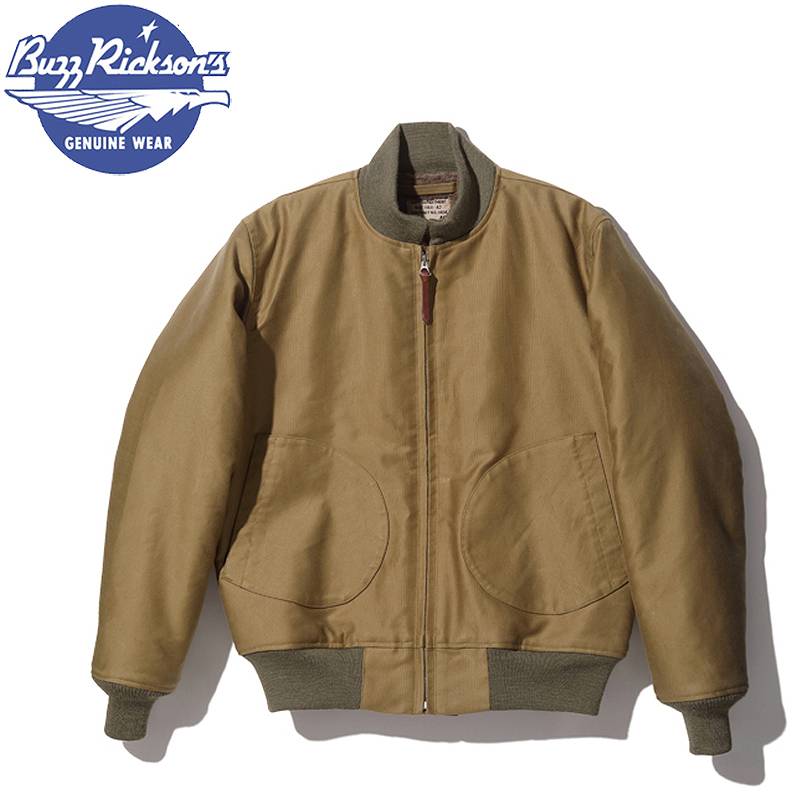 BR15151 / BUZZ RICKSON'S JACKET, DECK, ZIP “ALPACA & WOOL PILE LINING NAVY DEPARTMENT”