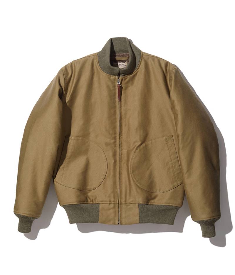 BR15151 / BUZZ RICKSON'S JACKET, DECK, ZIP “ALPACA & WOOL PILE LINING NAVY DEPARTMENT”