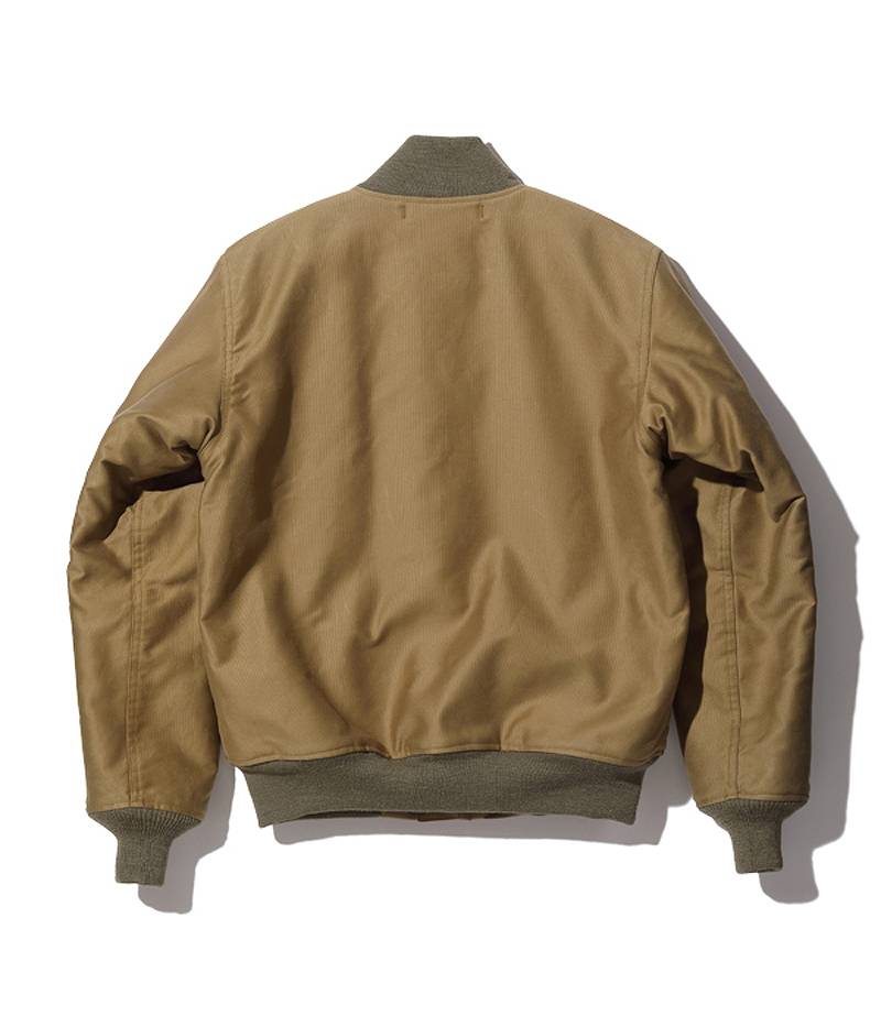 BR15151 / BUZZ RICKSON'S JACKET, DECK, ZIP “ALPACA & WOOL PILE LINING NAVY DEPARTMENT”