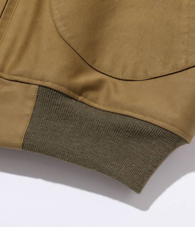 BR15151 / BUZZ RICKSON'S JACKET, DECK, ZIP “ALPACA & WOOL PILE LINING NAVY DEPARTMENT”