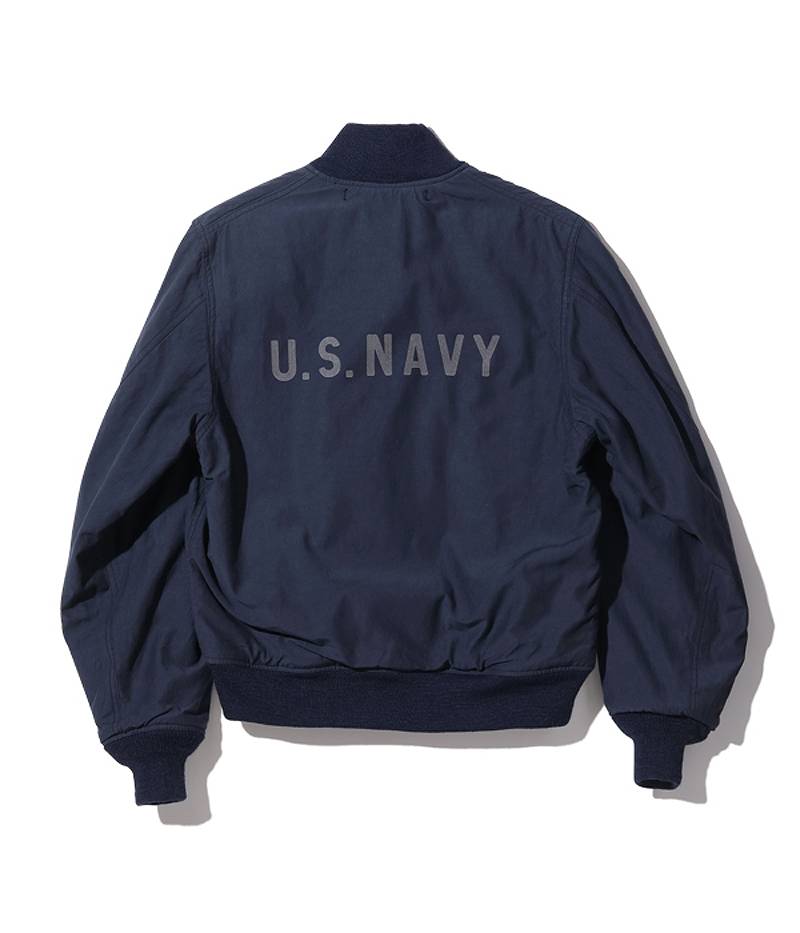 BR15153 BUZZ RICKSON'S JACKET, DECK, HOOK “RAYON/COTTON VERSION NAVY DEPARTMENT”