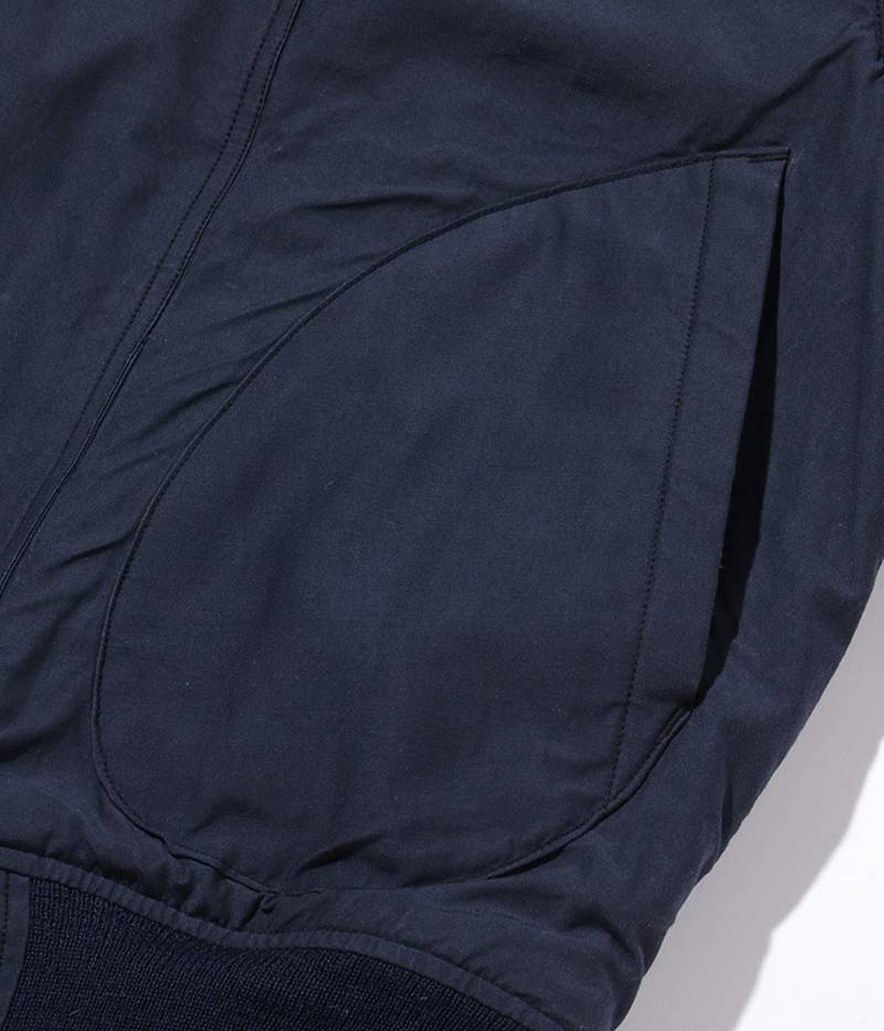 BR15153 BUZZ RICKSON'S JACKET, DECK, HOOK “RAYON/COTTON VERSION NAVY DEPARTMENT”