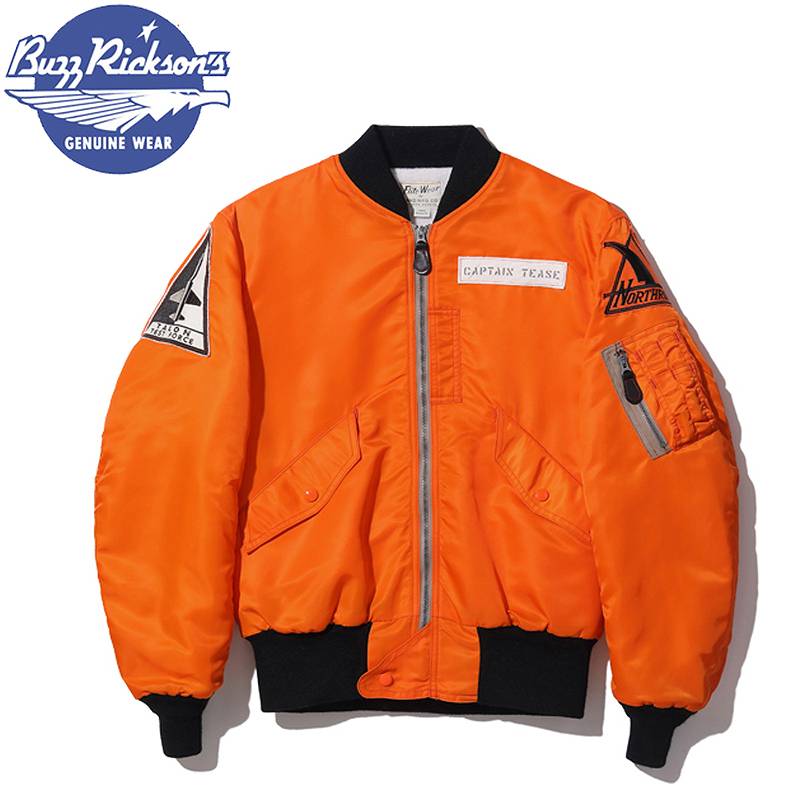 BR15165 BUZZ RICKSON'S Type ORANGE L-2B FLITE WEAR “TALON TEST FORCE”