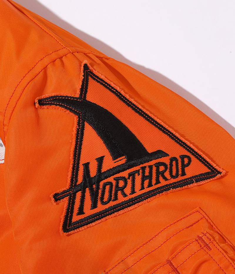 BR15165 BUZZ RICKSON'S Type ORANGE L-2B FLITE WEAR “TALON TEST FORCE”