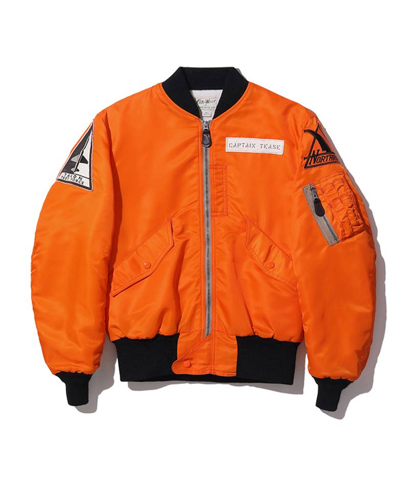 BR15165 BUZZ RICKSON'S Type ORANGE L-2B FLITE WEAR “TALON TEST FORCE”