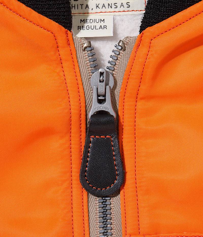 BR15165 BUZZ RICKSON'S Type ORANGE L-2B FLITE WEAR “TALON TEST FORCE”