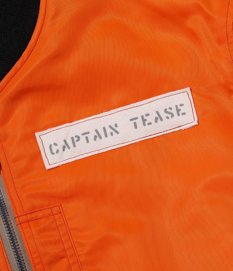 BR15165 BUZZ RICKSON'S Type ORANGE L-2B FLITE WEAR “TALON TEST FORCE”