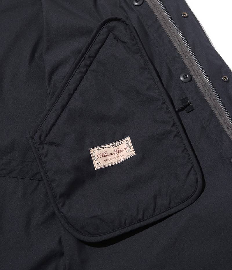 BR15192 BUZZ RICKSON'S WILLIAM GIBSON COLLECTION Type BLACK HOOD, EXTREME COLD WEATHER M-65 (NO HOOD)