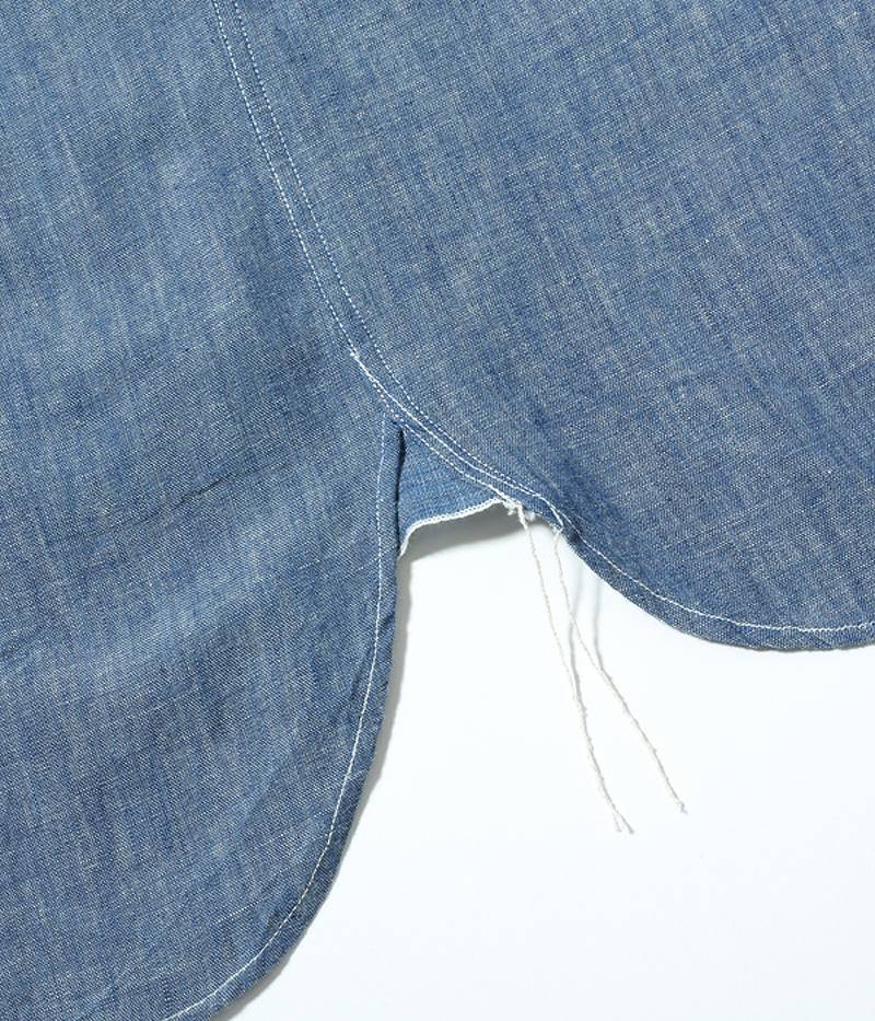 BR25995 / BUZZ RICKSON'S BLUE CHAMBRAY WORK SHIRTS (LONG SLEEVE)