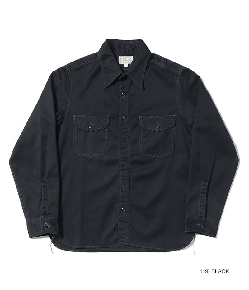 BR26081 / BUZZ RICKSON'S HERRINGBONE WORK SHIRTS